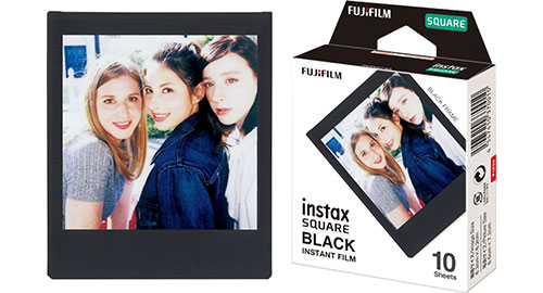 Instax SQ10 square film black
